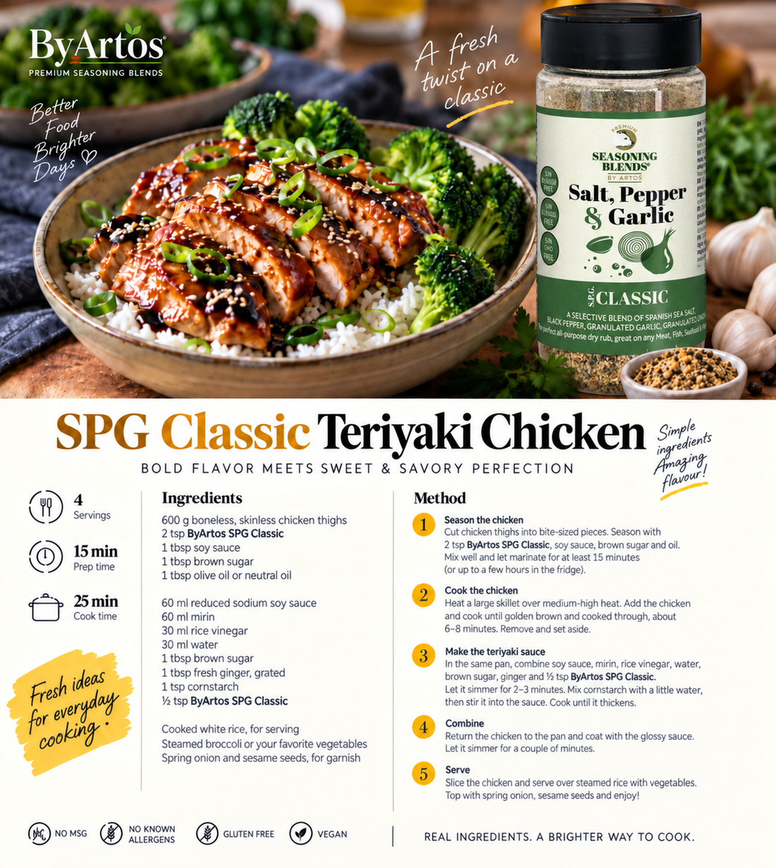SPG Classic Teriyaki Chicken