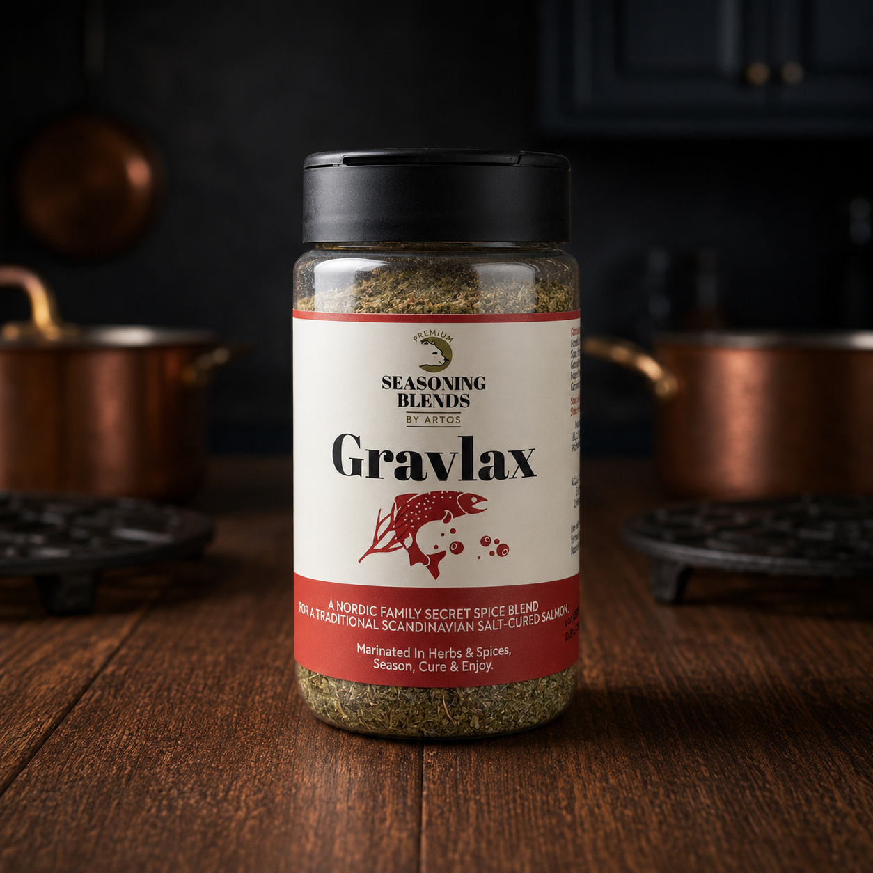 Gravlax, Especias y Sal